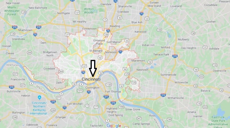 Cincinnati Map