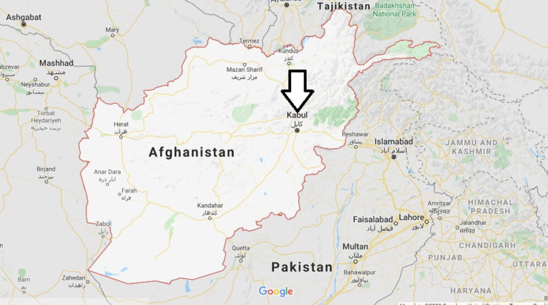 Kabul Map