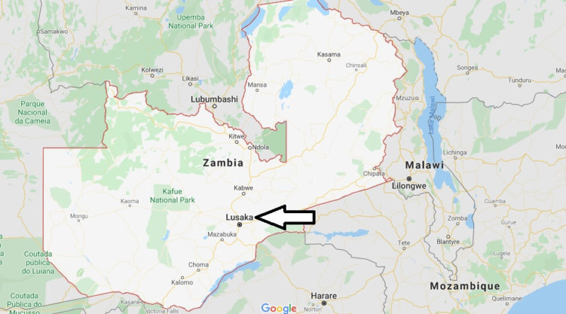 Lusaka Map