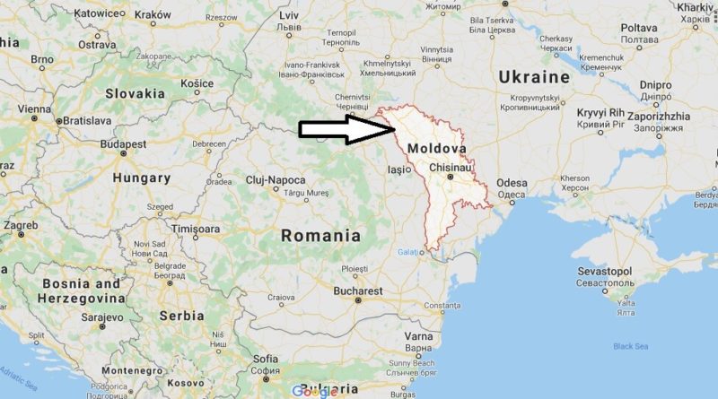 Moldova Map