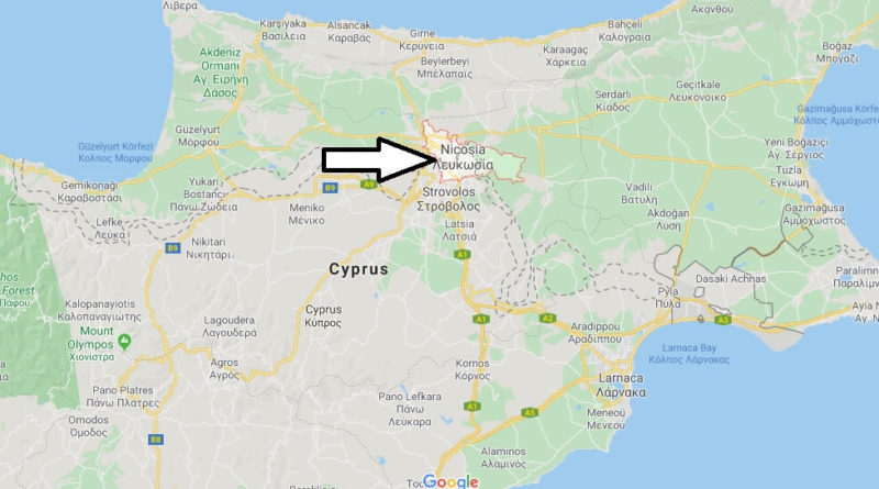 Nicosia Map