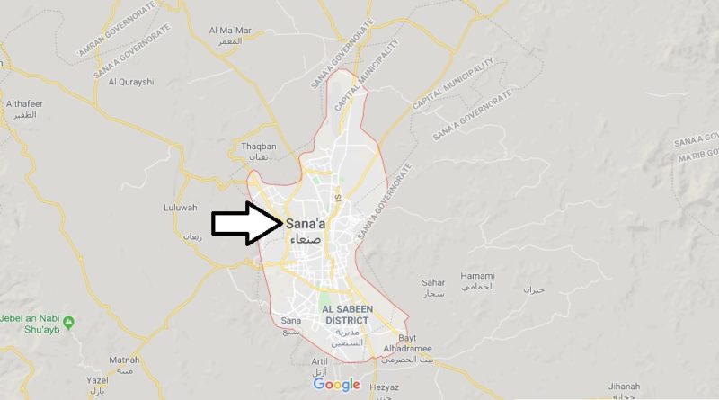 Sanaa Map