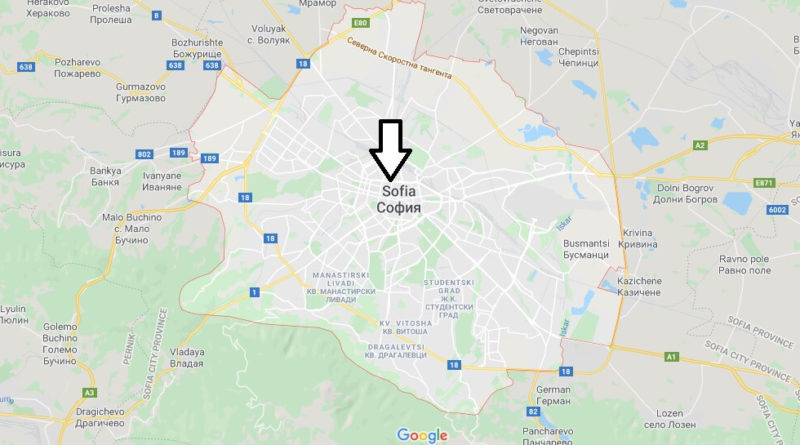Sofia Map