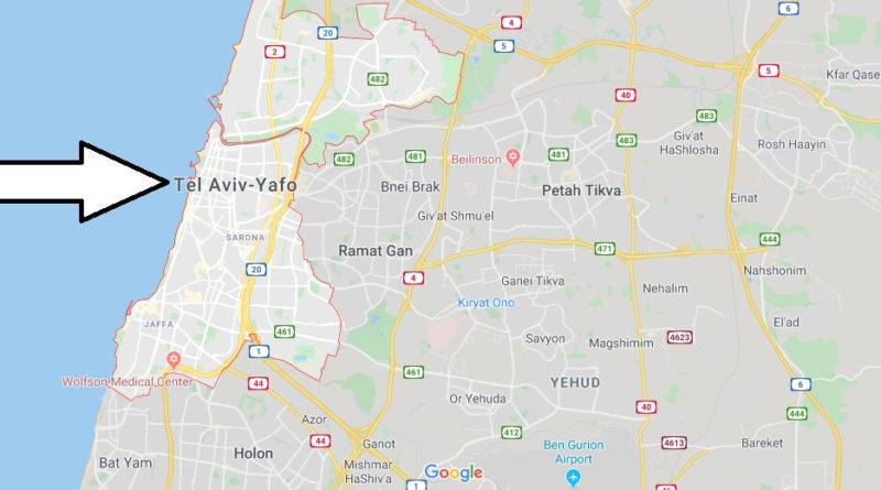 Tel Aviv Map