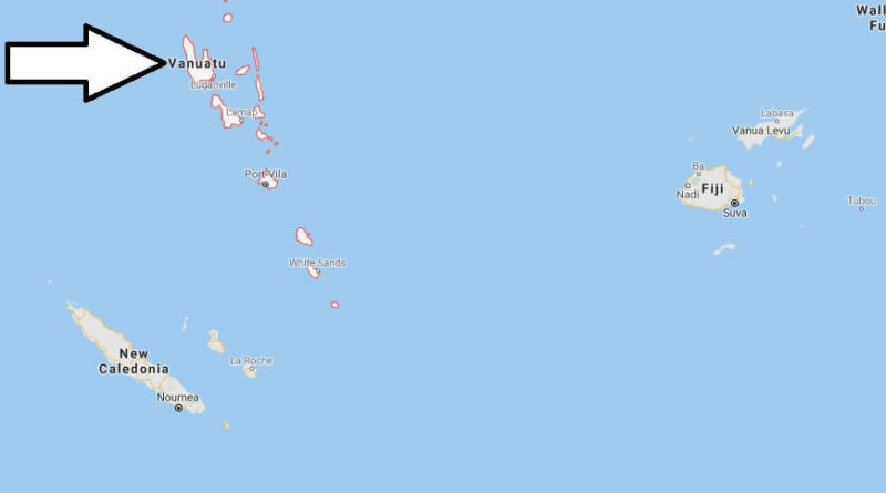 Vanuatu Map