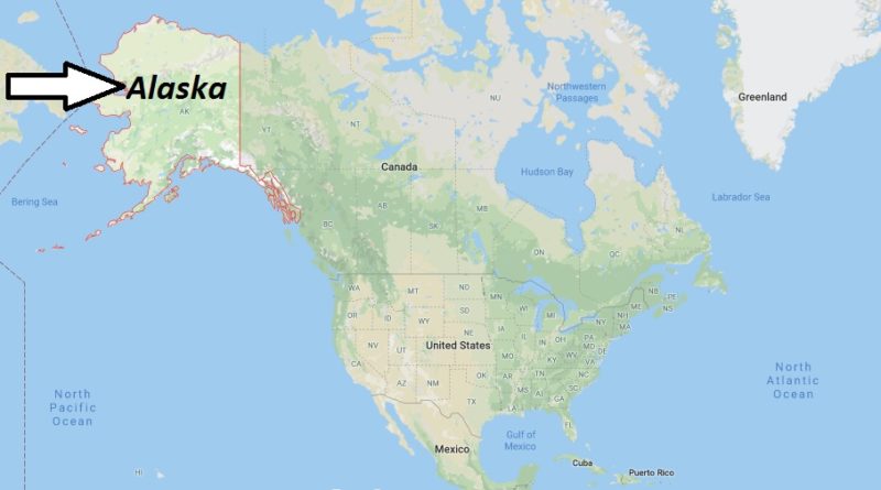 Where Is Alaska Located What Country Is Alaska In Where Is Map