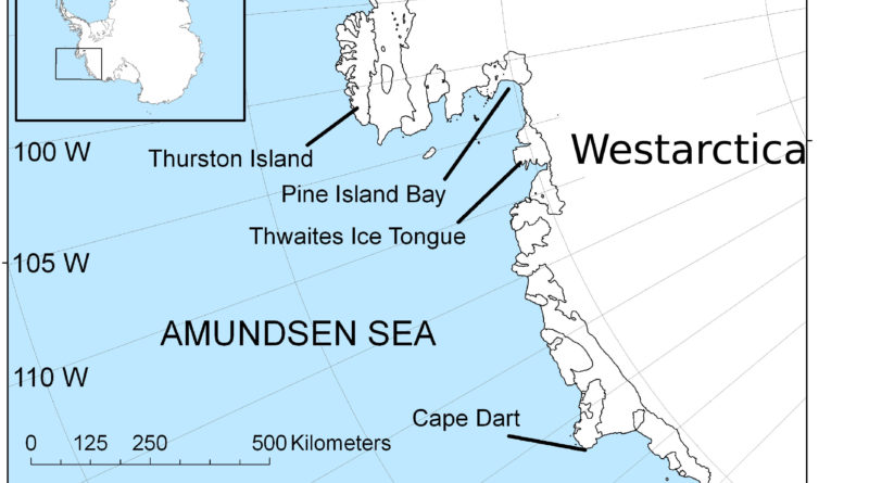 Where is Amundsen Sea? What is the Amundsen Sea embayment?