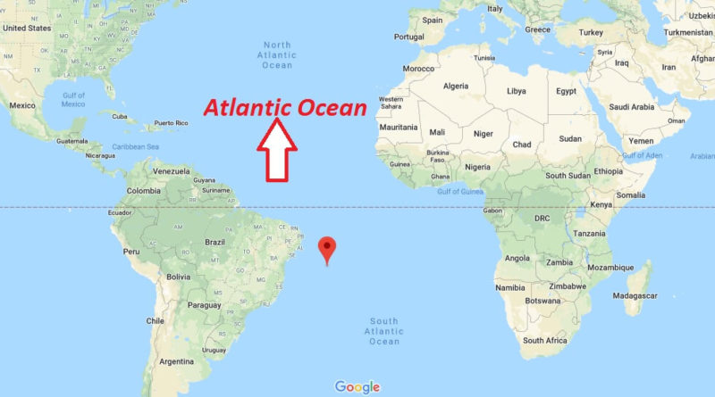Map Of Atlantic Ocean Island Countries | Map of Atlantic Ocean Area