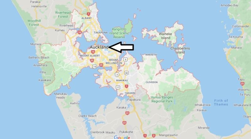 Where is Auckland Located? What Country is Auckland in? Auckland Map