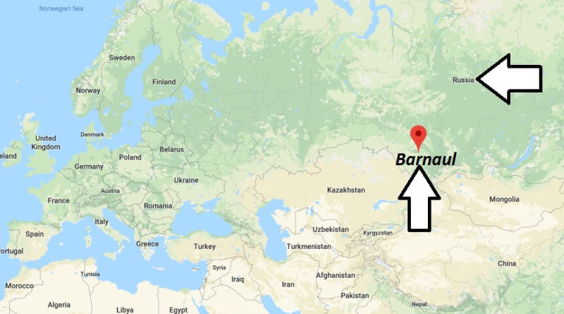Where is Barnaul Located? What Country is Barnaul in? Barnaul Map