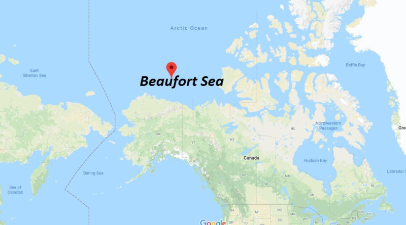 Where Is Beaufort Sea How Deep Is The Beaufort Sea Where Is Map