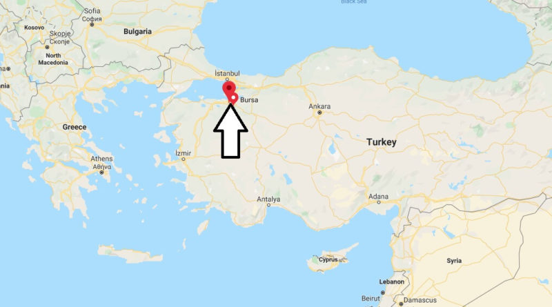 Where is Bursa Located? What Country is Bursa in? Bursa Map