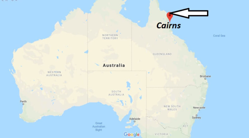Where is Cairns Located? What Country is Cairns in? Townsville Map