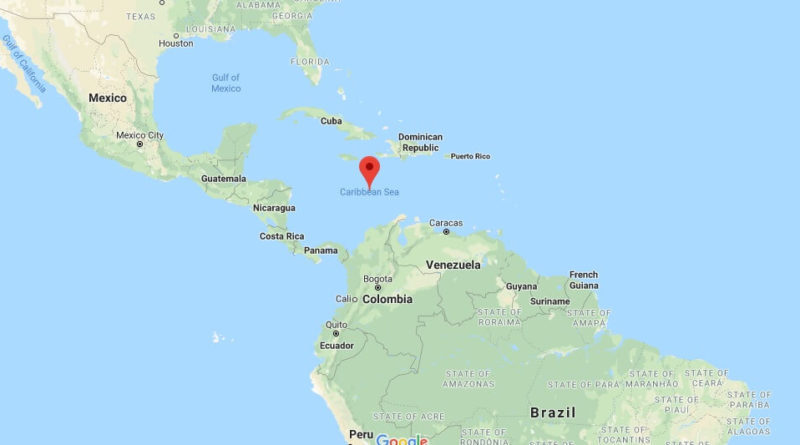 Where is Caribbean Sea? What are the countries in the Caribbean Sea?
