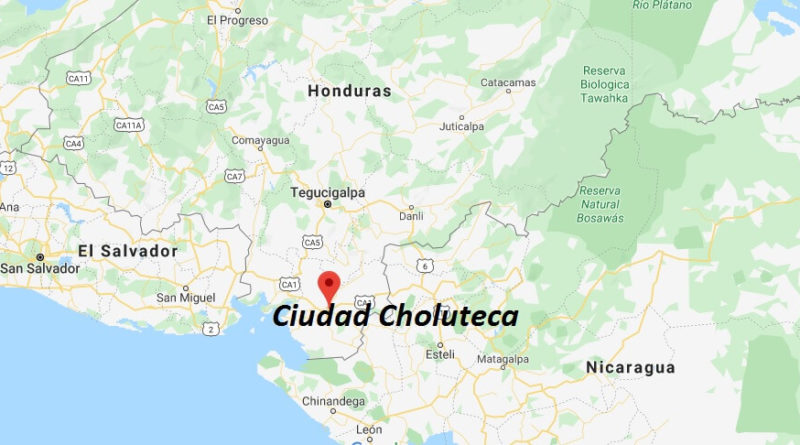 Where is Ciudad Choluteca Located? What Country is Ciudad Choluteca in? Ciudad Choluteca Map