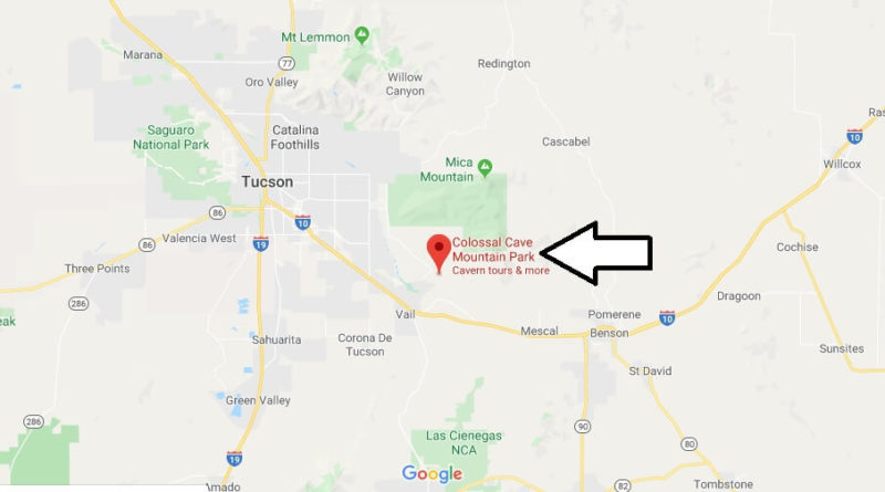 Where is Colossal Cave Mountain Park?