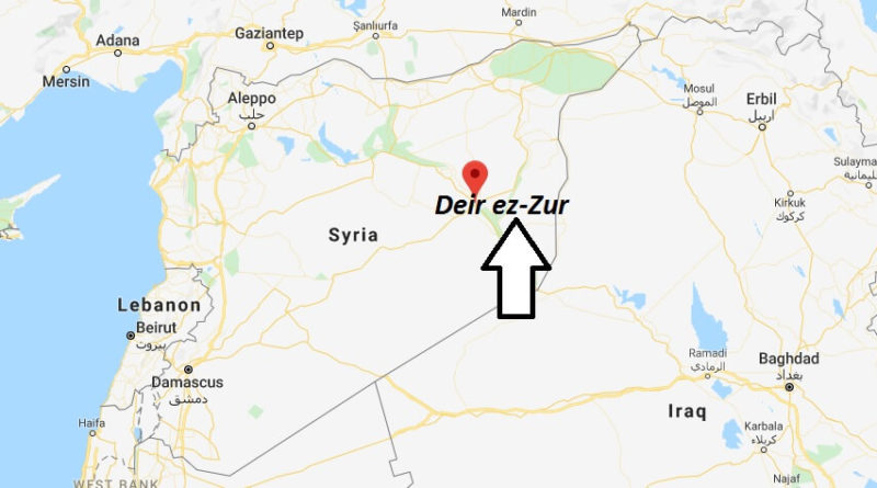 Where is Deir ez-Zur Located? What Country is Deir ez-Zur in? Deir ez-Zur Map