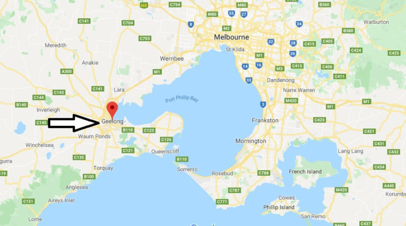 Where is Geelong Located? What Country is Geelong in? Geelong Map