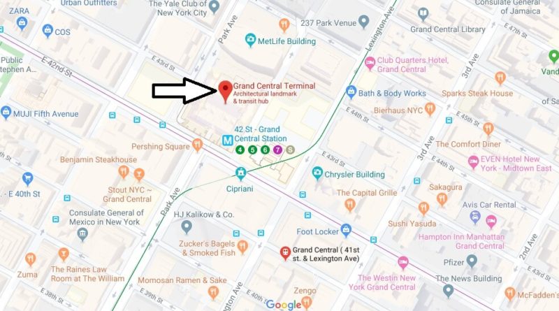 grand central station location