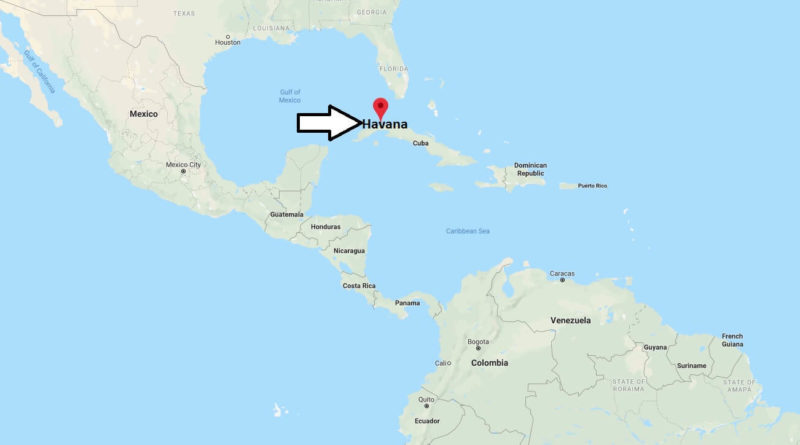 Where is Havana Located? What Country is Havana in? Havana Map