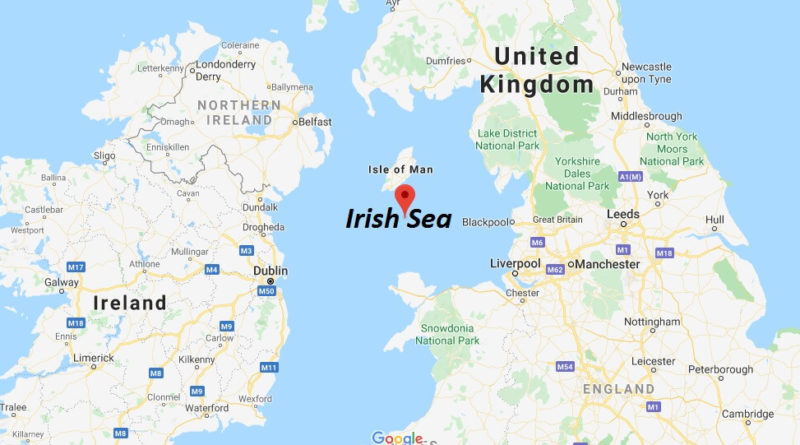Where is Irish Sea? Where does the Irish Sea start and end?