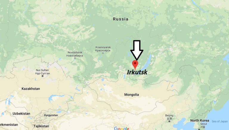 Irkutsk Map