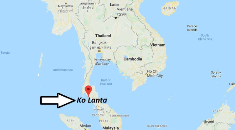 Where is Ko Lanta Located? What Country is Ko Lanta in? Ko Lanta Map
