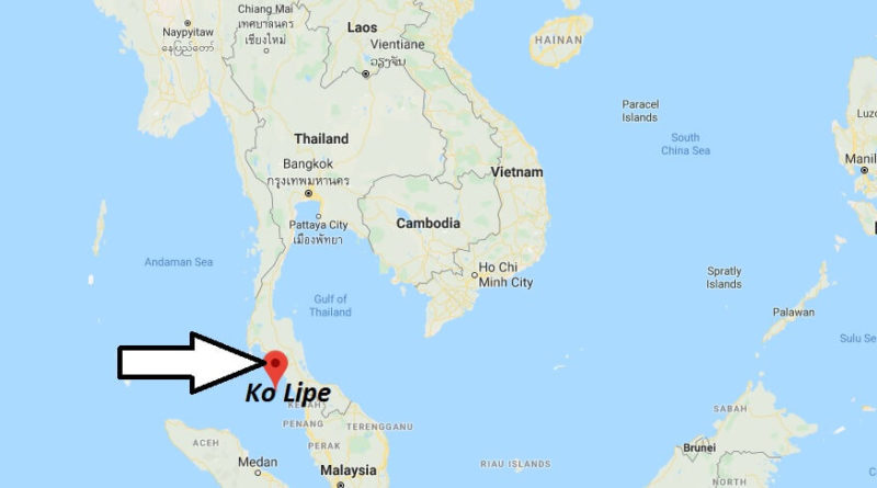 Where is Ko Lipe Located? What Country is Ko Lipe in? Ko Lipe Map