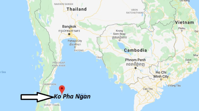 Where is Ko Pha Ngan Located? What Country is Ko Pha Ngan in? Ko Pha Ngan Map