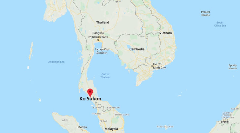 Where is Ko Sukon Located? What Country is Ko Sukon in? Ko Sukon Map