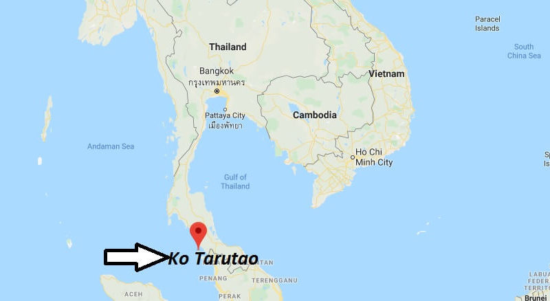 Where is Ko Tarutao Located? What Country is Ko Tarutao in? Ko Tarutao Map