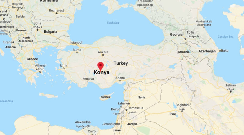 Where is Konya Located? What Country is Konya in? Konya Map