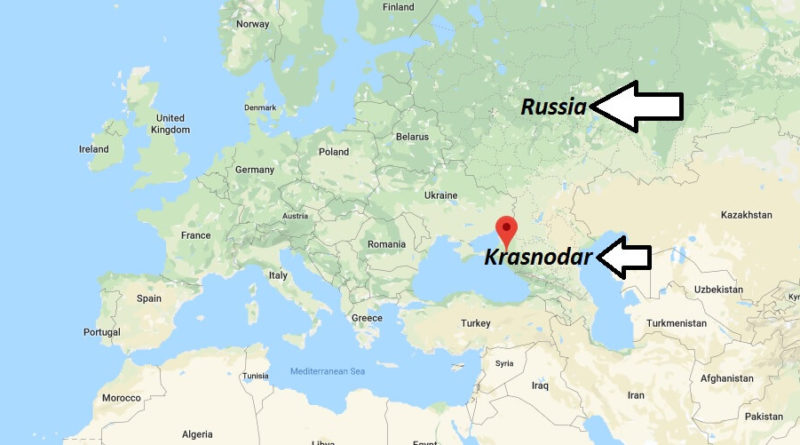 Where is Krasnodar Located? What Country is Krasnodar in? Krasnodar Map