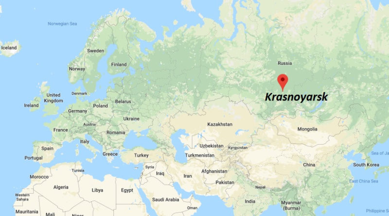 Where is Krasnoyarsk Located? Where is Krasnoyarsk Located? Krasnoyarsk Map