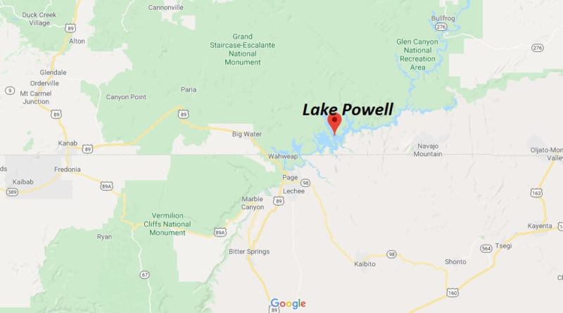 Where is Lake Powell Located? What city is Lake Powell in?
