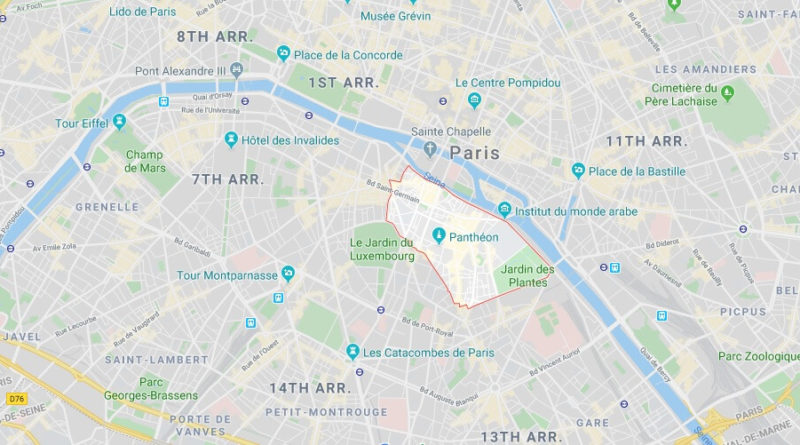 Where is Latin Quarter Located? What Country is Latin Quarter in? Latin Quarter Map