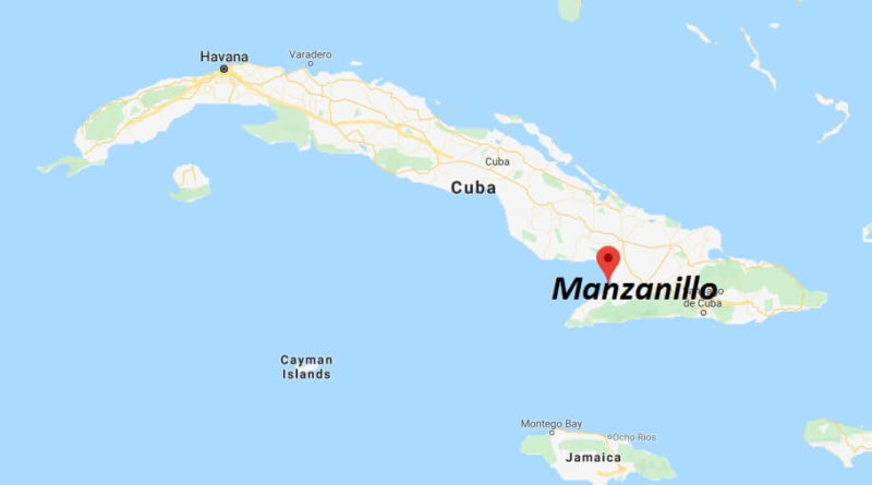 Where is Manzanillo (Cuba) Located? What Country is Manzanillo in? Manzanillo Map