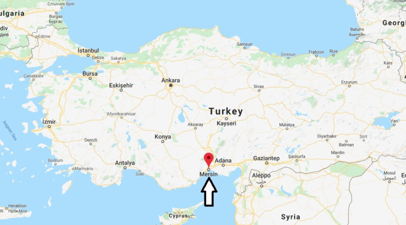 Where is Mersin Located? What Country is Mersin in? Mersin Map