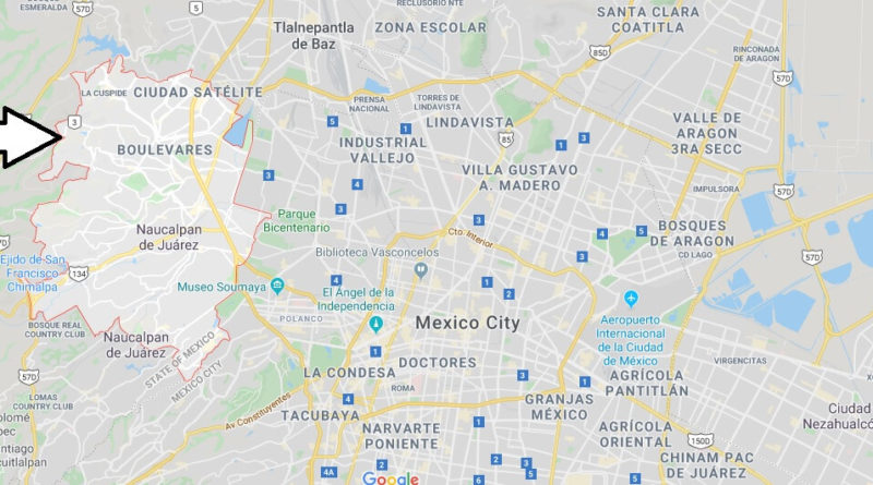 Where is Naucalpan de Juarez Located? What Country is Naucalpan de Juarez in? Naucalpan de Juarez Map