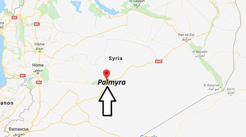 Where is Palmyra Located? What Country is Palmyra in? Palmyra Map