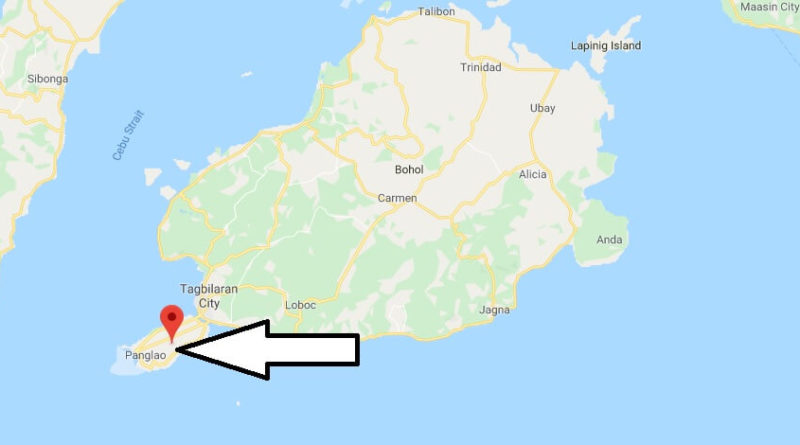 Where is Panglao Island Located? What Country is Panglao Island in? Panglao Island Map