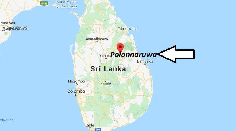 Where is Polonnaruwa Located? What Country is Polonnaruwa in? Polonnaruwa Map