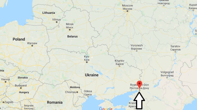 Where is Rostov-na-Donu Located? What Country is Rostov-na-Donu in? Rostov-na-Donu Map