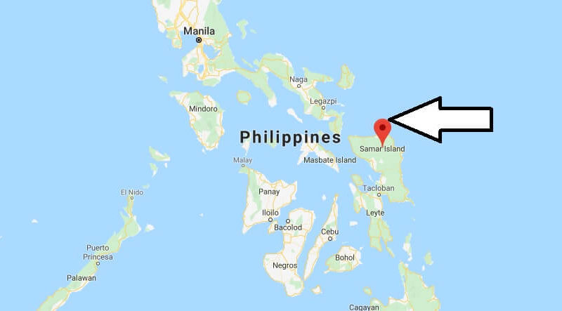 Where is Samar Island Located? What Country is Samar Island in? Samar Island Map