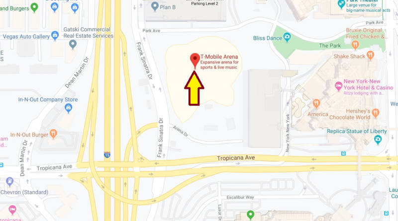 Where is T-Mobile Arena Located?