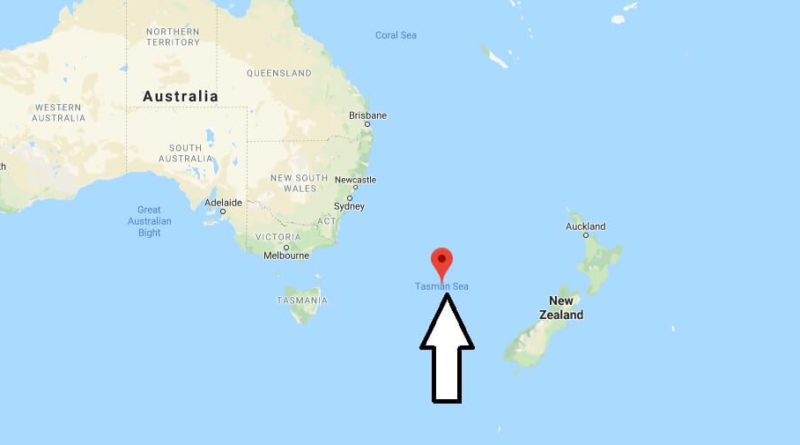 Where is Tasman Sea? What ocean is the Tasman Sea part of?