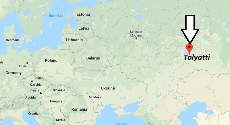 Where is Tolyatti Located? What Country is Tolyatti in? Tolyatti Map