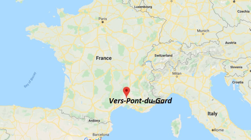 Where is Vers-Pont-du-Gard Located? What Country is Vers-Pont-du-Gard in? Vers-Pont-du-Gard Map
