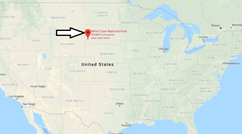 Where is Wind Cave National Park? What city is Wind Cave National Park in?
