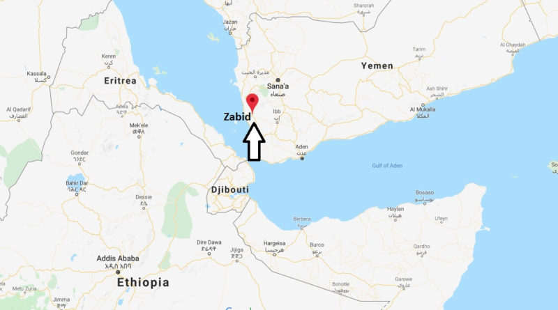 Where is Zabid Located? What Country is Zabid in? Zabid Map